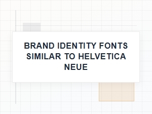 Modern Alternatives to Helvetica Neue